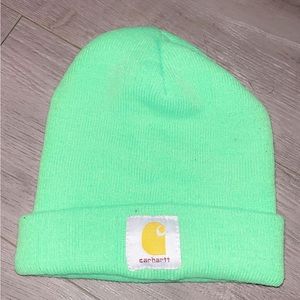 carhartt neon green hat